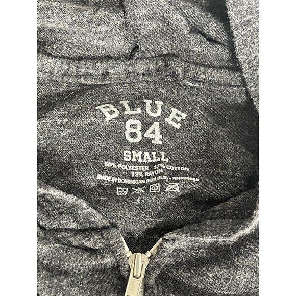 Blue 84 Women's Gray Zip Up Sweatshirt Hoodie Size Small S Lake Tahoe California - Picture 7 of 9